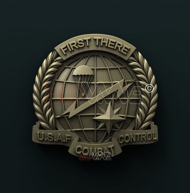 USAF COMBAT CONTROL 3D STL 3DWave